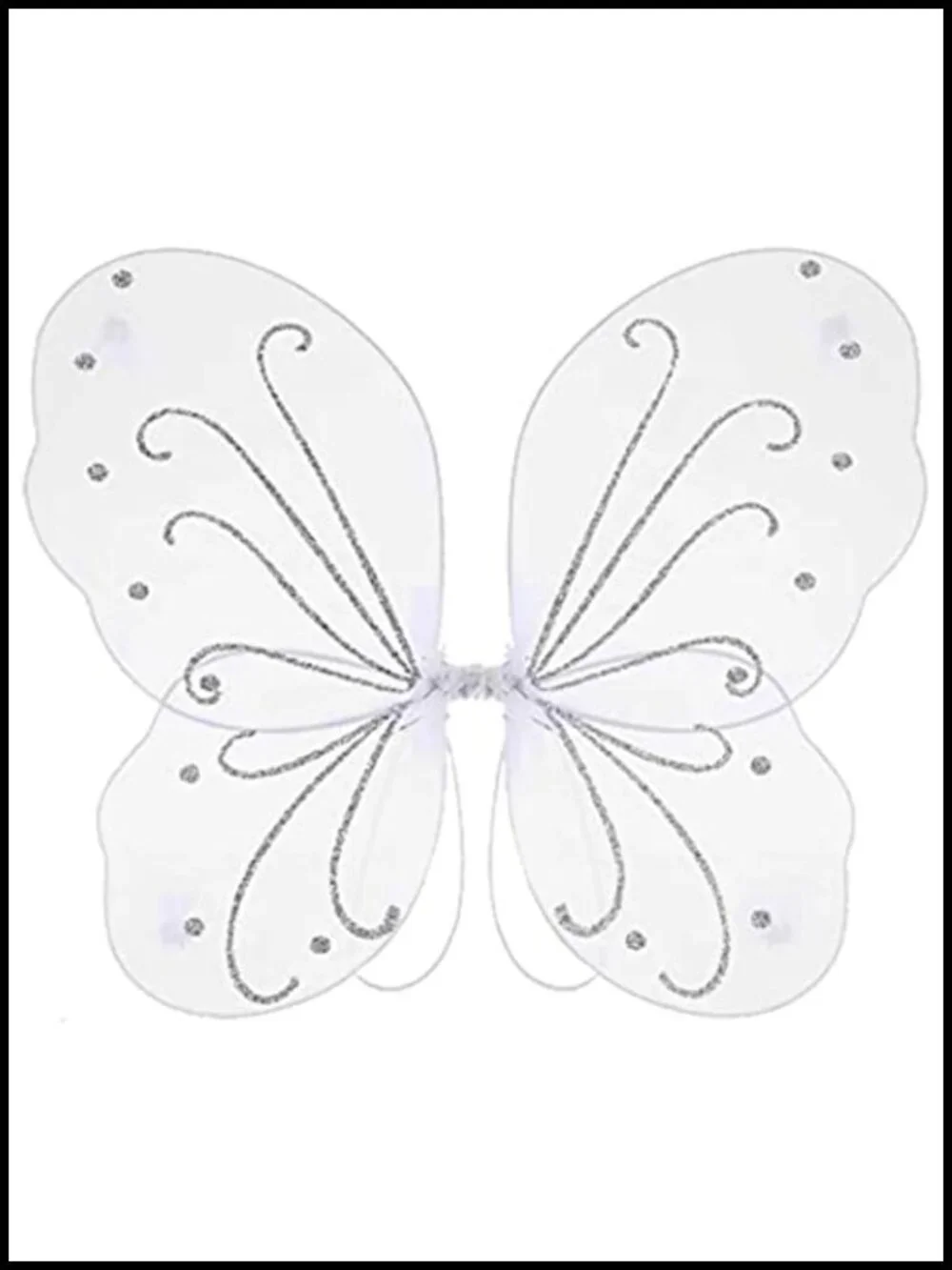 Kids Sparkle Butterfly Wings Costume Dress Up